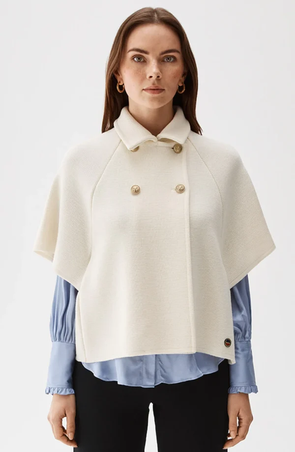 Busnel - Gertrude Cape Off White