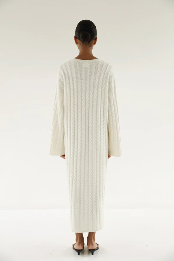 Almada Label Noma Cable Knit Dress