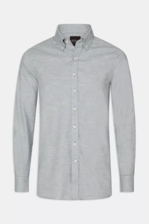 Oscar Jacobson - Slim Fit Button Down Flannel Shirt