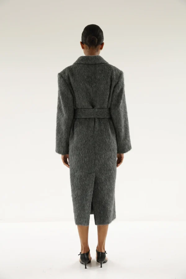 Almada Label - Ivy Coat Dark Grey