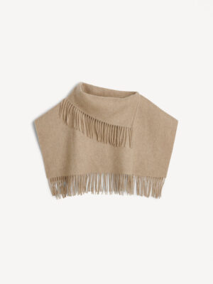 By Malene Birger - Turtla Wool Fringe Bib