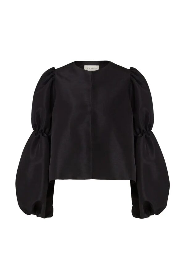 Malina - Zoey Double Pouf Sleeve Blouse - Image 3