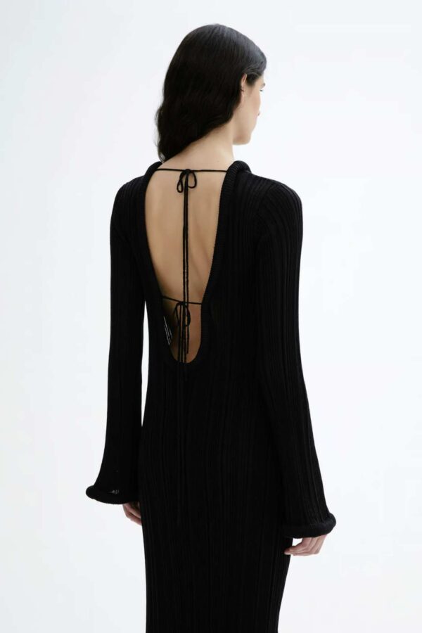 House of Dagmar - Open Back Knit Dress - Image 3