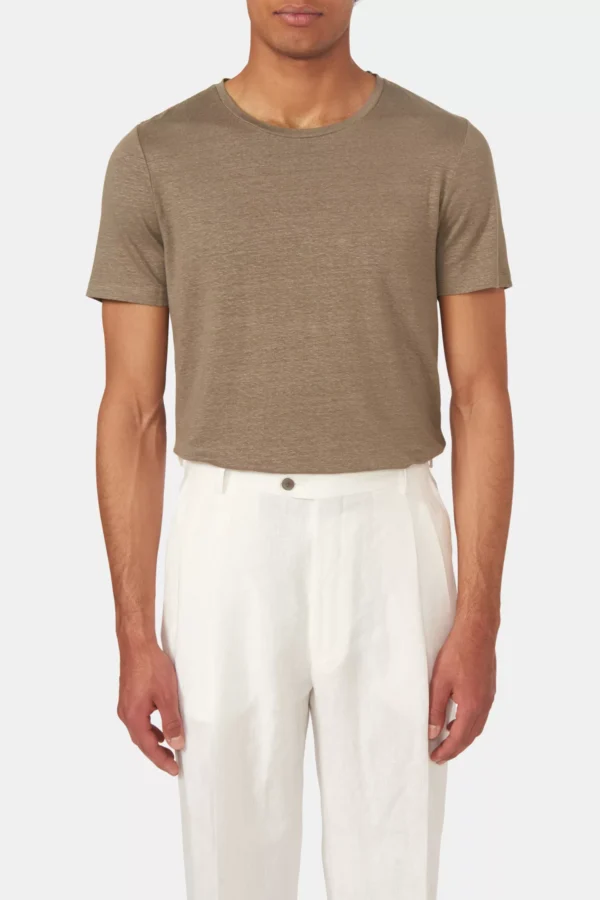 Oscar Jacobson - Kyran Linen T-Shirt