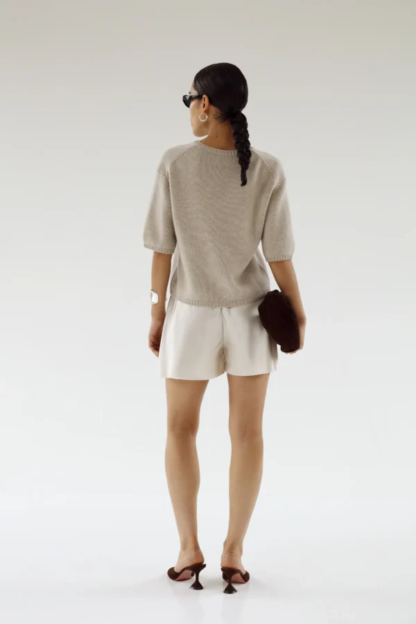 Almada Label - Fei T-Shirt Taupe