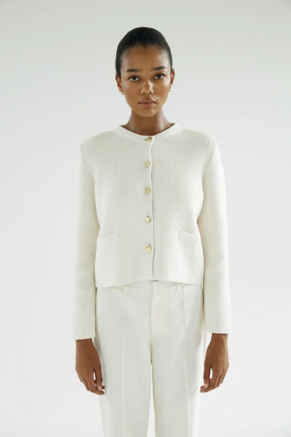 Almada Label - Nova Cardigan Cream