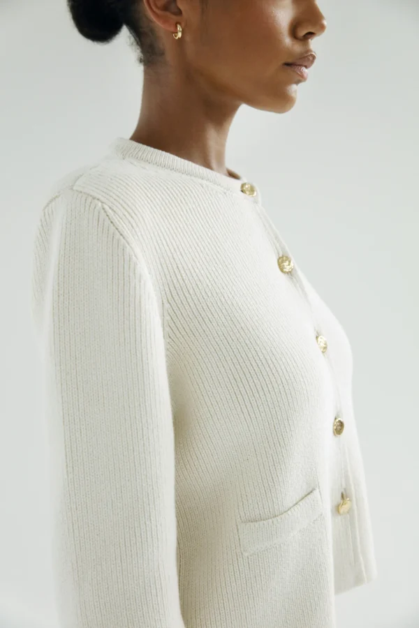 Almada Label - Nova Cardigan Cream