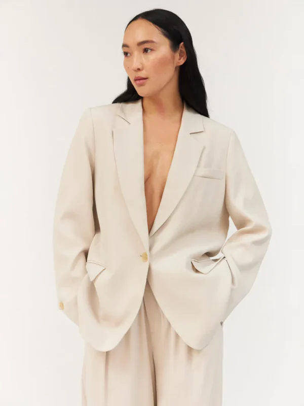 Sand Copenhagen - Satin Back Marlene Blazer