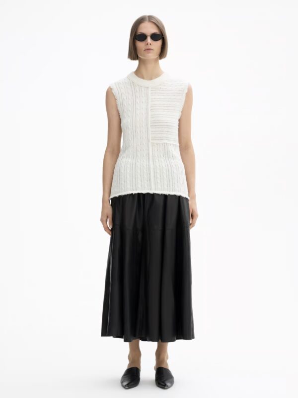 House of Dagmar - Cable Knit Top