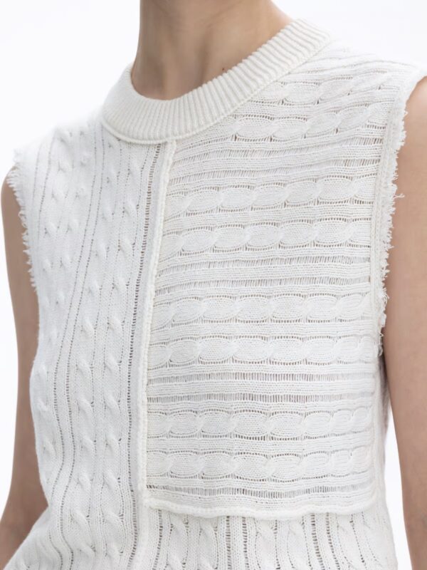 House of Dagmar - Cable Knit Top