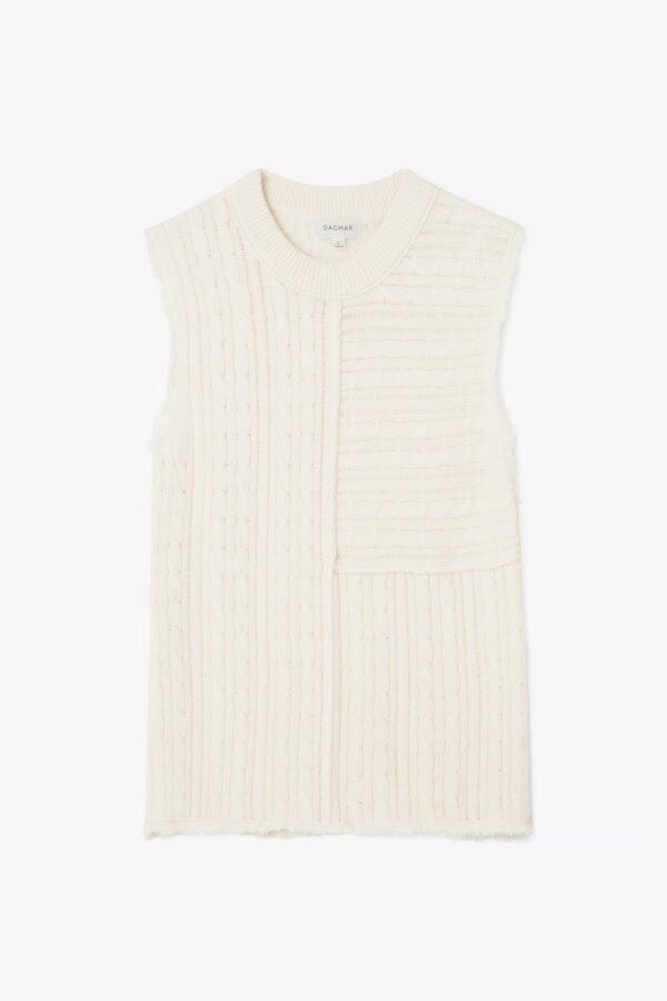 House of Dagmar - Cable Knit Top