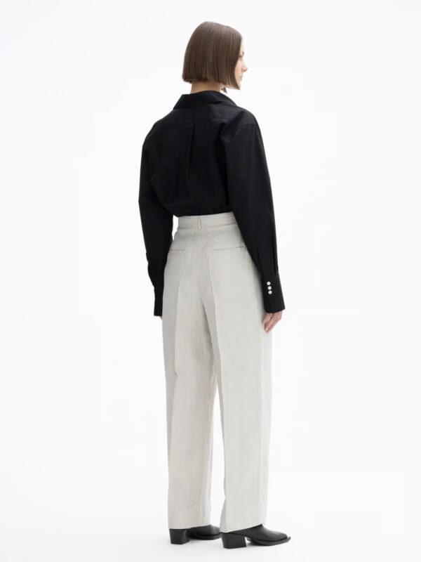 House of Dagmar - Wide Suit Linen Trousers