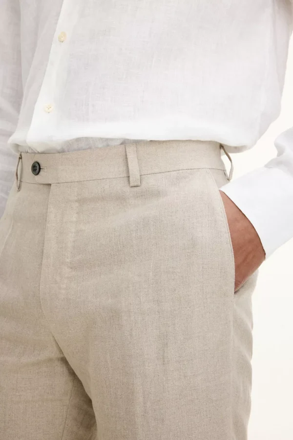 Oscar Jacobson - Denz Linen Trousers