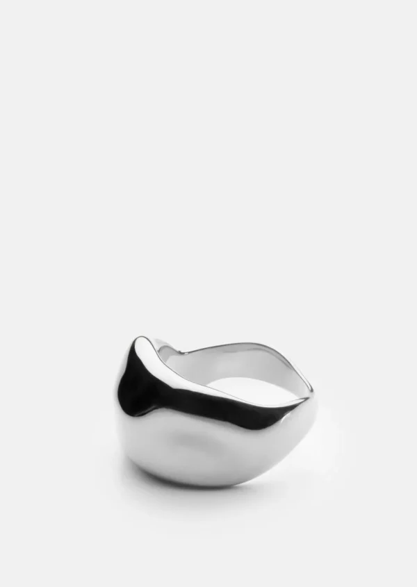 Skultuna - Chunky Ring Silver Plated