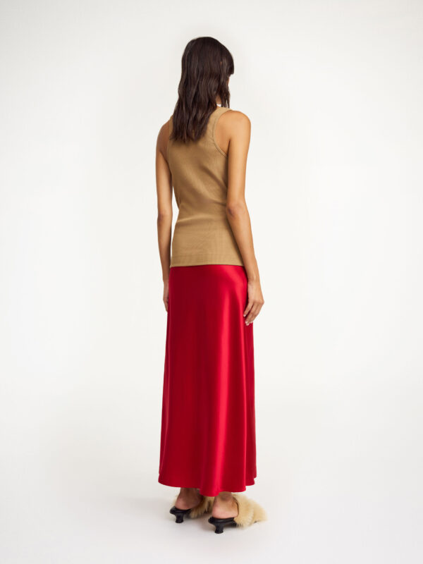 By Malene Birger - Boshan Midi Skirt Dark Chili