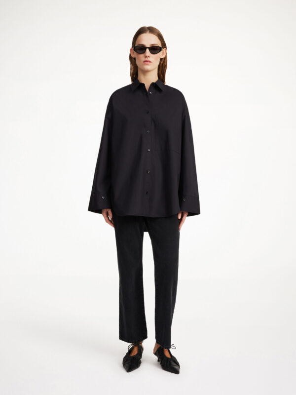 By Malene Birger - Derris Organic Cotton Shirt Black