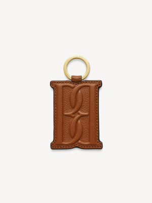 By Malene Birger - Monno Leather Keychain Tannin