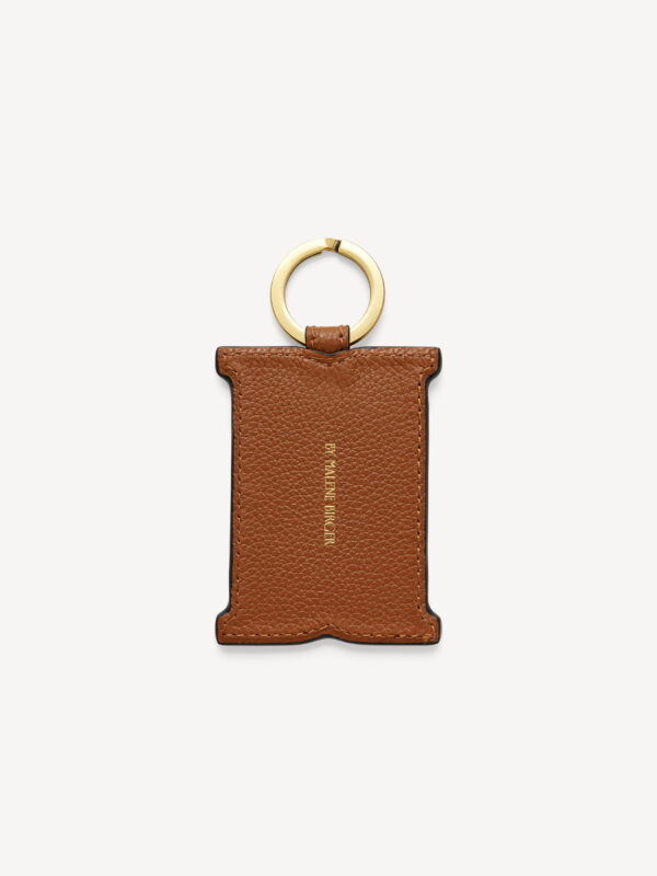 By Malene Birger - Monno Leather Keychain Tannin