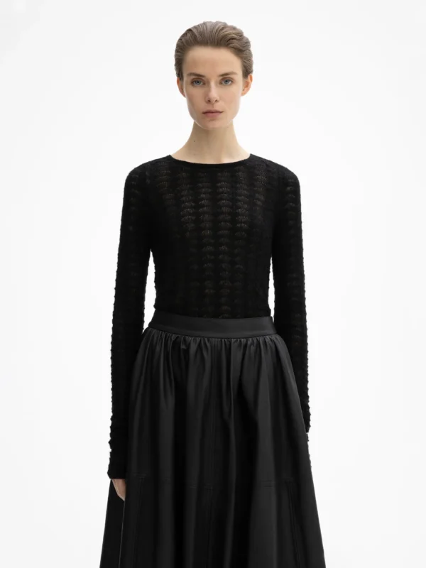 House of Dagmar - Wool Lace Top