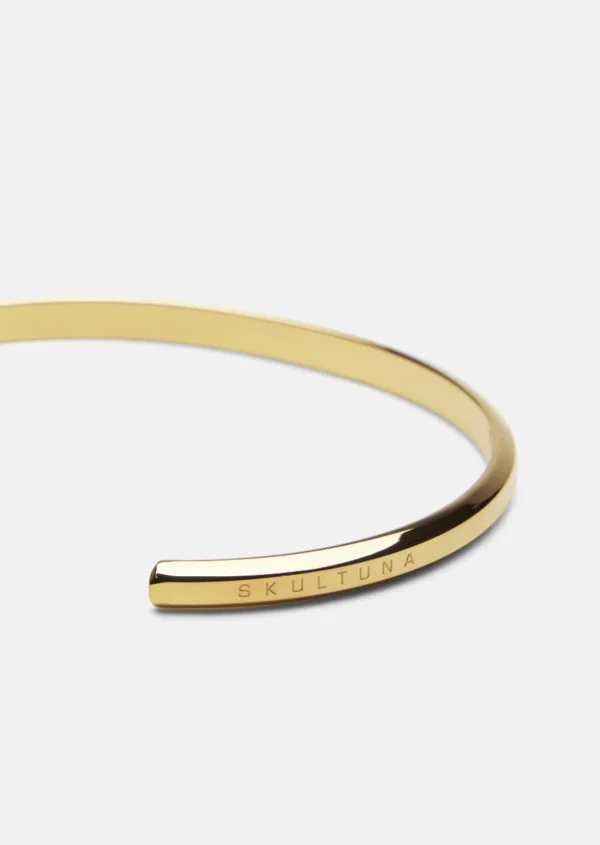 Skultuna - Icon Cuff Thin Gold Plated