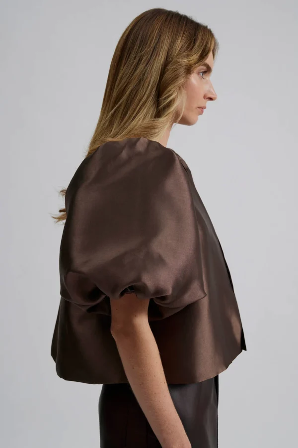 Malina - Cleo Blouse Chocolate