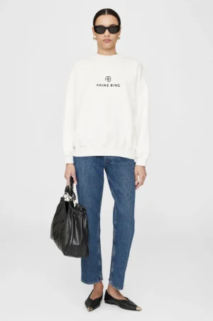 Anine Bing - Jaci Sweatshirt Monogram