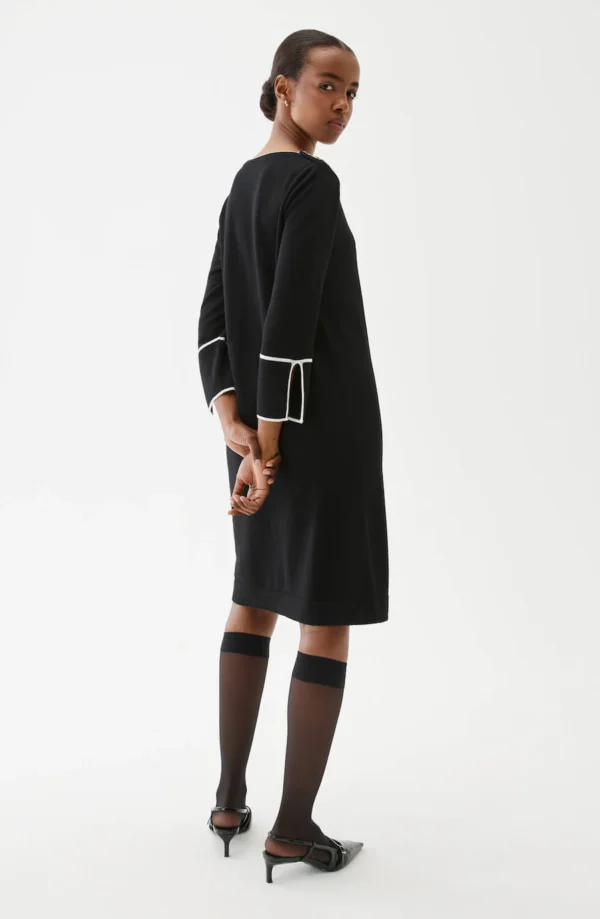 Busnel - Nera Dress Black/ecru