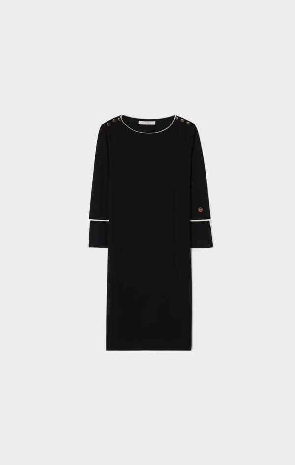 Busnel - Nera Dress Black/Ecru