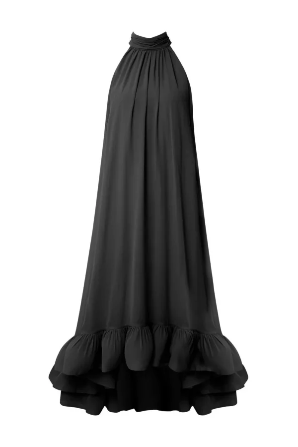 Malina - Sabrina Maxi Dress Black