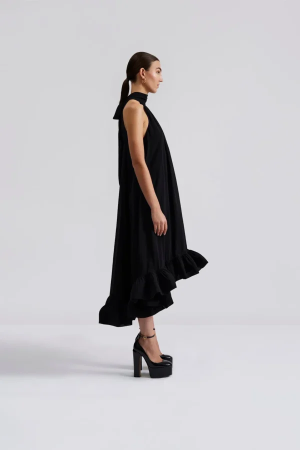 Malina - Sabrina Maxi Dress Black