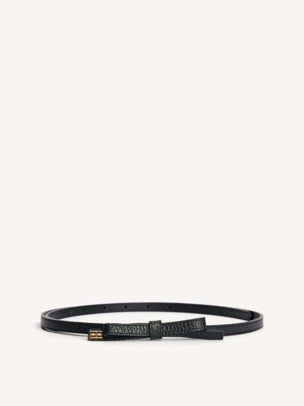 By Malene Birger - Booma Leather Belt Black