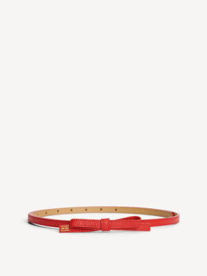 By Malene Birger - Booma Leather Belt Dark Chili