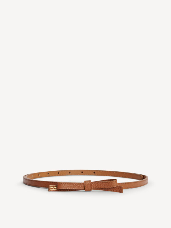 By Malene Birger - Booma Leather Belt Dark Tan