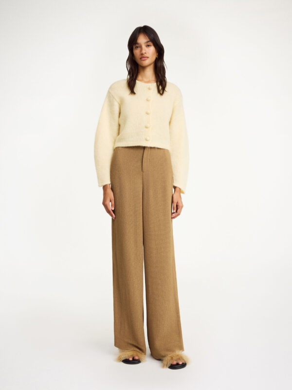 By Malene Birger - Campione Wide-Leg Trousers Light Brown