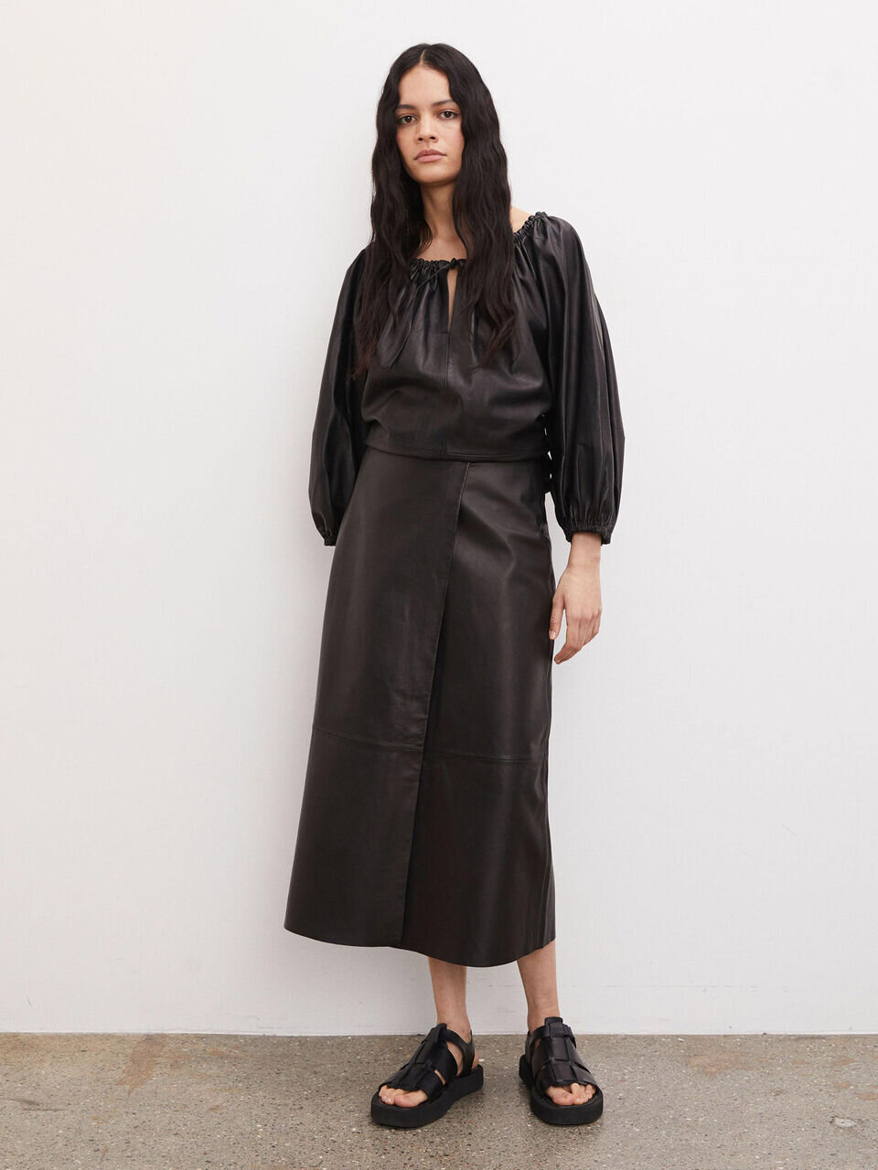 By Malene Birger - Oncella leather skirt