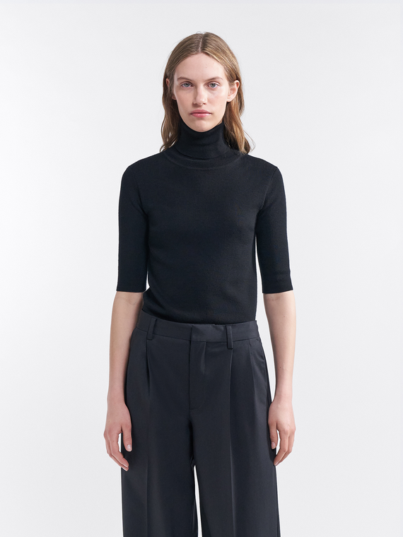 Filippa K - Merino Elbow Sleeve Top