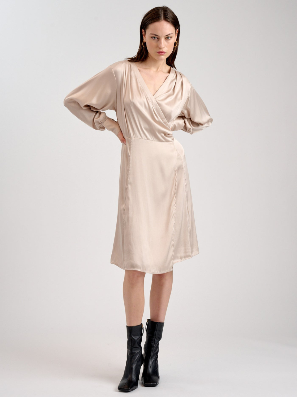 SAND Copenhagen - Matt Wrap Dress